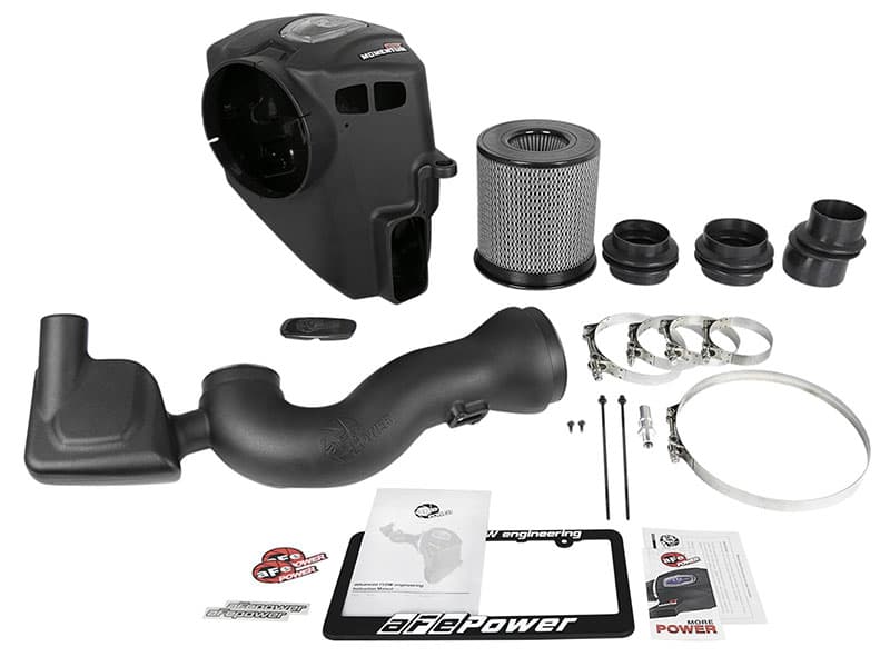 aFe Power Momentum GT Cold Air Intake System w/ Pro DRY S Filter - GM Silverado/Sierra 1500 V6-4.3L/V8-5.3L/6.2L (2019-2022) 