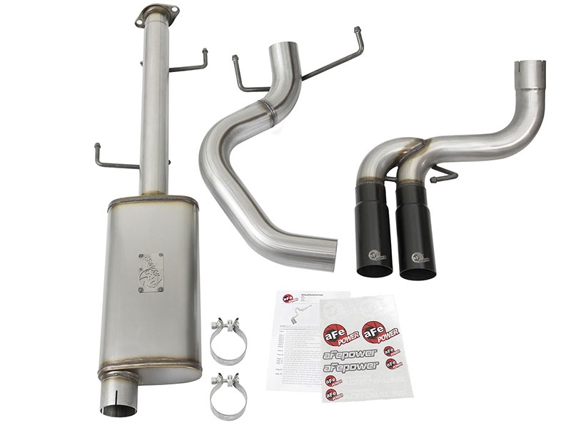 aFe Power Rebel Series 3&quot; Stainless Steel Cat-Back Exhaust System - Toyota FJ Cruiser V6-4.0L ( 2007 - 2018 )