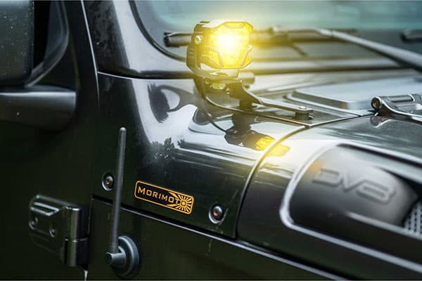 Morimoto 4Banger LED A-Pillar System - Jeep Wrangler JL (2018-2022)