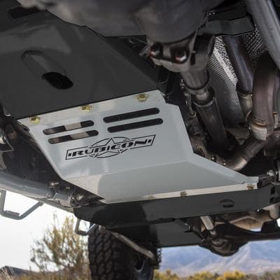 Rubicon Express Transmission Skid Plate - Jeep Wrangler Unlimited JL 4-Door (2018-2022)/Gladiator JT (2020-2022)