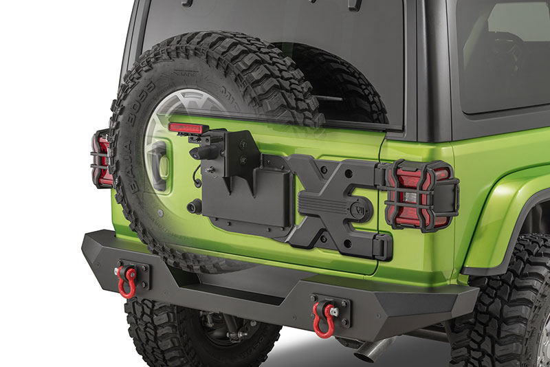 Rugged Ridge Spartacus HD Tire Carrier Kit - Jeep Wrangler JL (2018-2022)