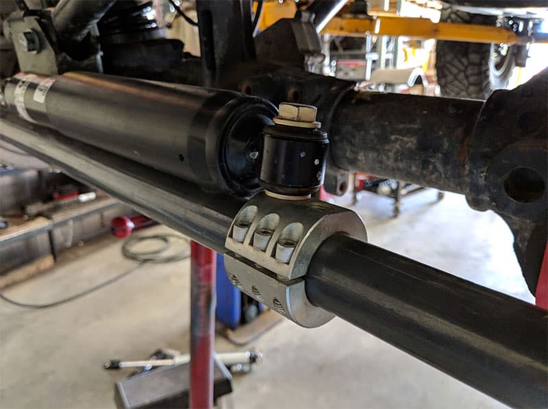 Synergy Manufacturing Steering Stabilizer Clamp (1-1/2&quot; OD Tube) - Jeep Wrangler JK (2007-2018)