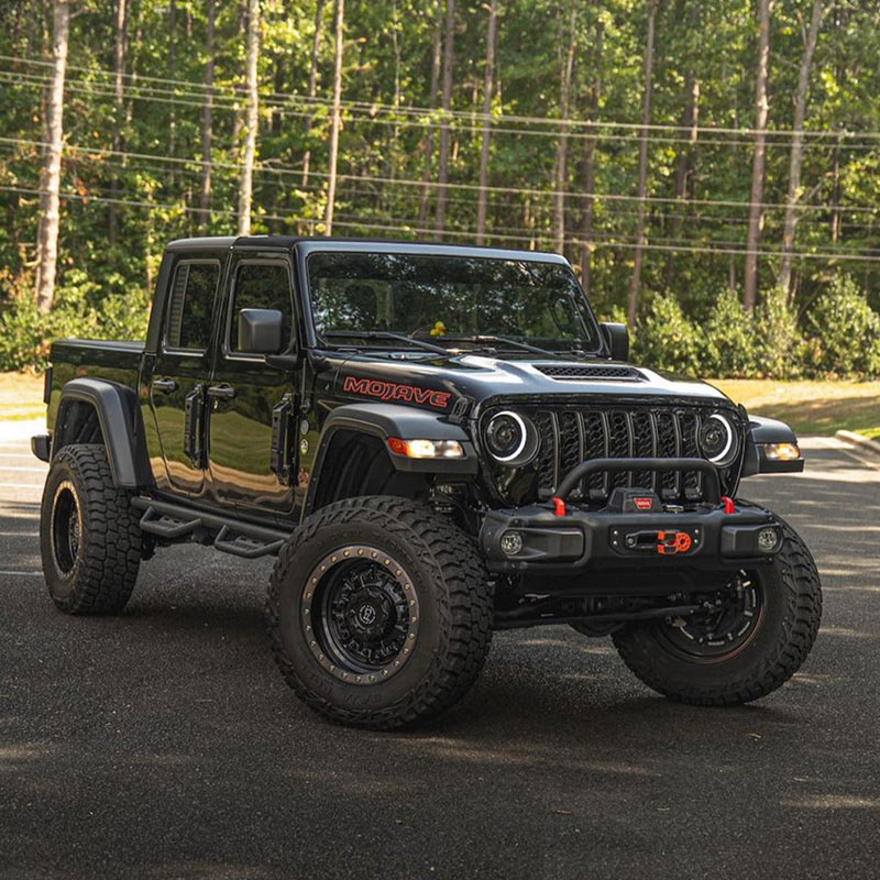 Oracle Lighting Oculus Bi-LED Projector Headlights (Matte Black Bezel)- Jeep Wrangler JL (2018-2023) / Gladiator JT (2020-2023)