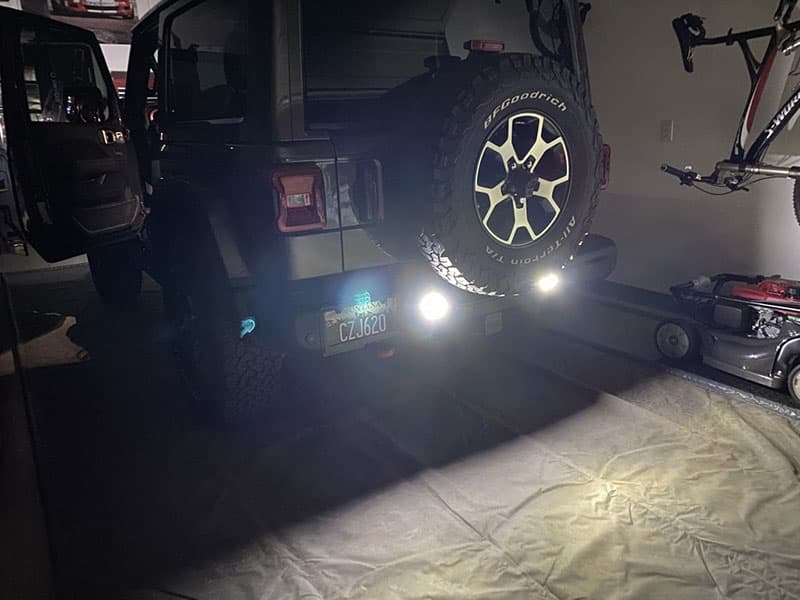 Oracle Lighting Rear Bumper LED Reverse Lights - Jeep Wrangler JL (2018-2023)