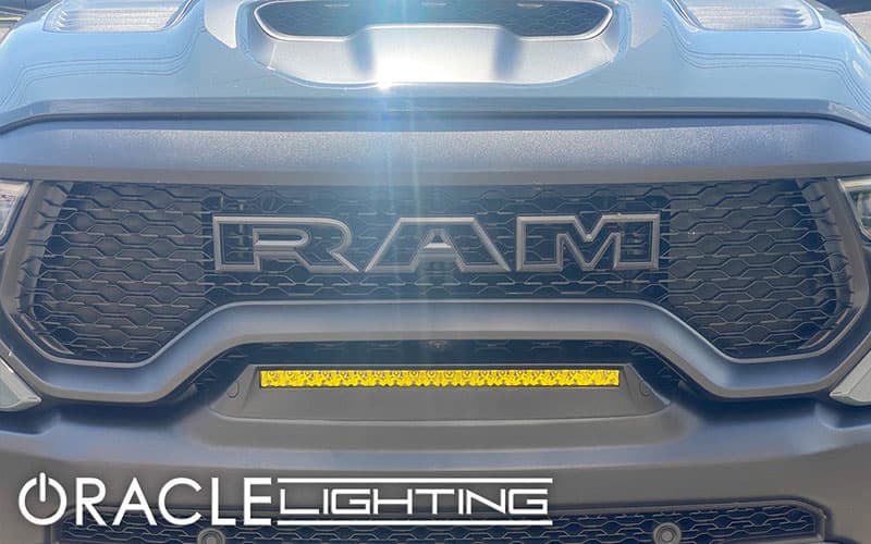 Oracle Lighting Front Bumper Flush LED Light Bar System (Yellow) - Ram 1500 (2019-2023)