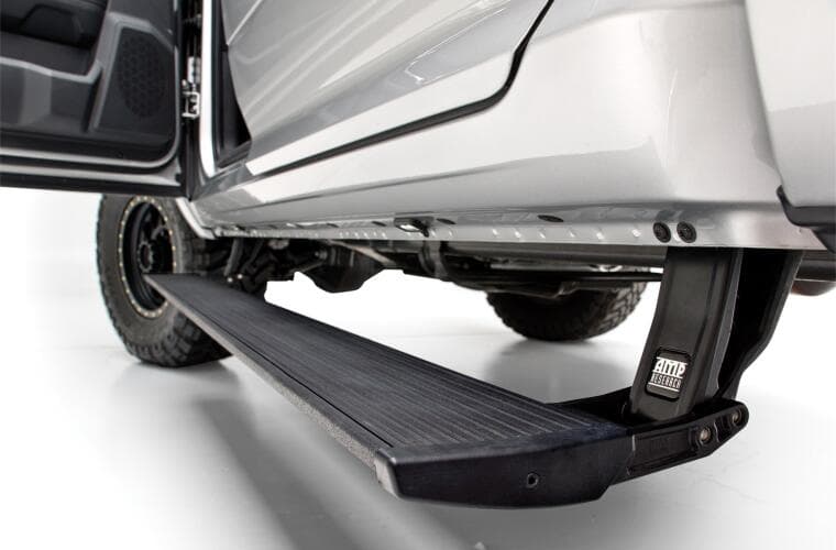 AMP-Research PowerStep with Plug-N-Play (Black) - FORD F-150 Crew Cab (2021-2022)