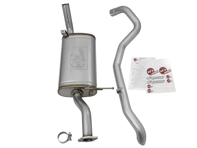Afe Power MACH Force-Xp 2.5&quot; 409 Stainless Steel Cat-Back Exhaust System - Nissan Patrol Y61 (4-Door) I6-4.8L (2001-2022)