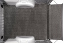 BedRug XLT Bed Mat For Non or Spray-In Liner W/O Multi-Pro Tailgate (Short Bed) - Silverado/Sierra (2019-2022)