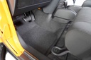 Bedrug BedTred Floor Liner Combo Kit - Jeep Wrangler JK 2-Door ( 2011 - 2018 )