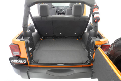 Bedrug BedTred Floor Liner Combo Kit - Jeep Wrangler Unlimited JKU 4-Door ( 2011 - 2018 )