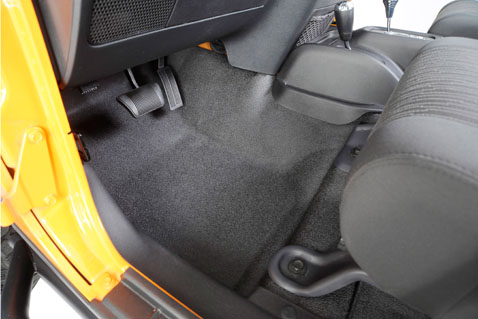 Bedrug BedTred Floor Liner Combo Kit - Jeep Wrangler Unlimited JKU 4-Door ( 2011 - 2018 )