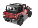 Bestop Trektop NX Black Diamond Complete Replacement Soft Top - Jeep Wrangler JK 2-Door