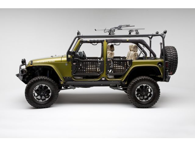 Body Armor Front Trail Doors - Jeep Wrangler JK