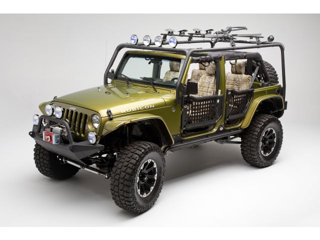 Body Armor Front Trail Doors - Jeep Wrangler JK