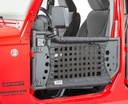 Body Armor Gen III Front Trail Doors with Black Nylon Webbing - Jeep Wrangler JK