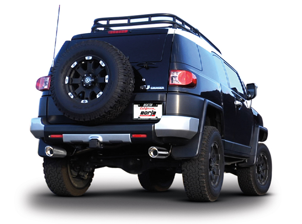 Borla (140405) Touring Cat-Back Exhaust System (Single Split Rear Exit) - Toyota FJ Cruiser ( 2010 - 2018 )