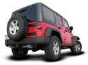 Borla (140459) Cat-Back Exhaust System (Single Split Rear Exit) - Jeep Wrangler Unlimited JK 4 Door ( 2012 - 2018 )
