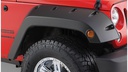 Bushwacker Factory Coverage 9.5&quot; Width Front Pocket Style Fender Flares - Jeep Wrangler JK