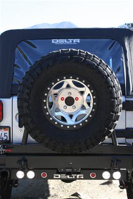 Delta Industries LED Lug Nut Light Kit for Spare Tire - Universal