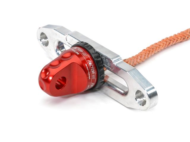 Factor 55 ProLink Loaded Winch Shackle Mount ( Red ) - Universal