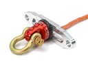 Factor 55 ProLink Loaded Winch Shackle Mount ( Red ) - Universal