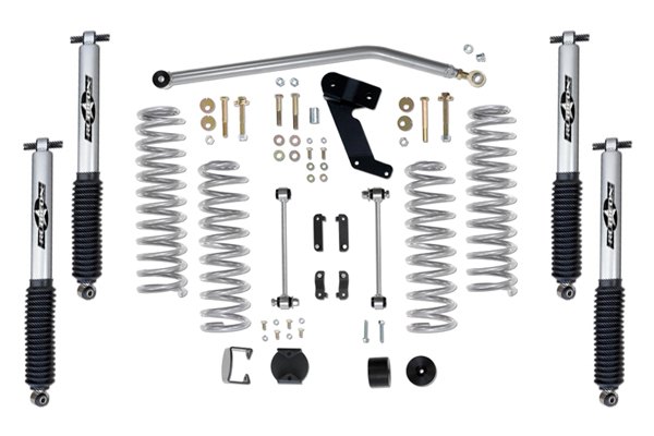 [R-ERE7122M] Rubicon Express 3.5 Inch Standard Coil Lift Kit with Mono Tube Shocks - Jeep Wrangler JK 2-Door 
