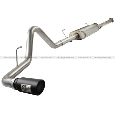 aFe Power MACH Force XP Cat-Back SS-409 Exhaust System w/Black Tip - Toyota Tundra V8-5.7L (2010-2022)