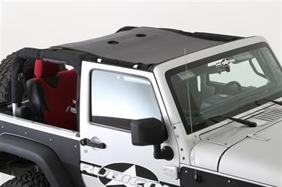Smittybilt Cloak Extended Mesh Top - Jeep Wrangler JK 2-Door