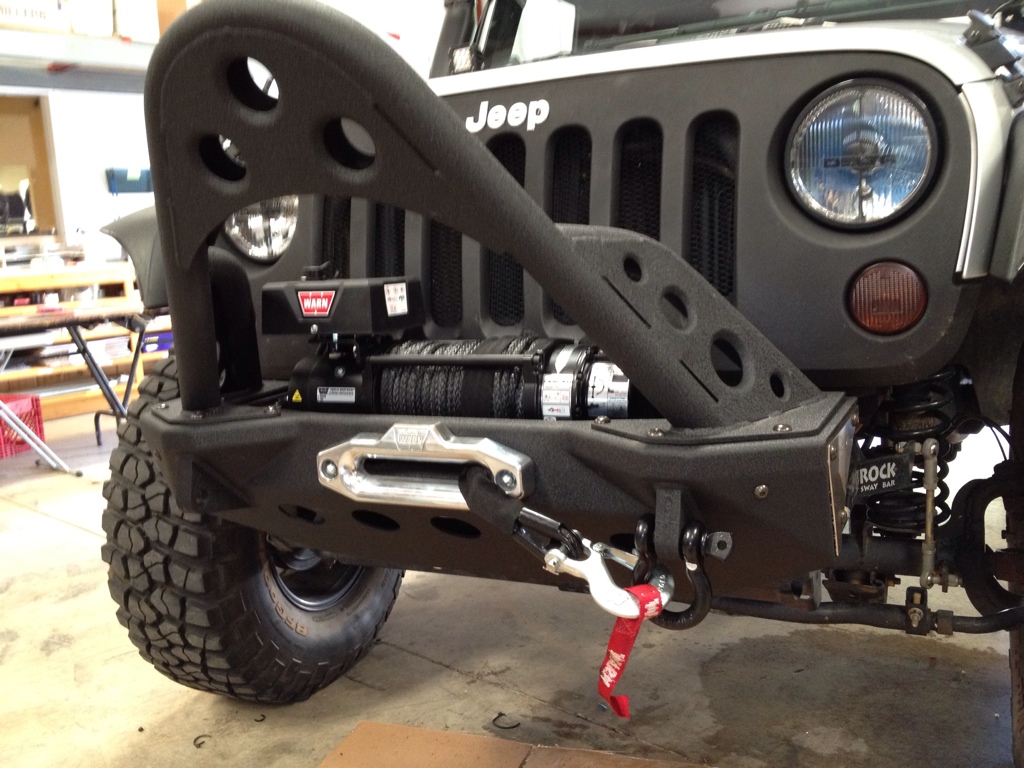 Smittybilt XRC M.O.D. Modular Center Section (Front Bumper + Stinger) - Jeep Wrangler JK