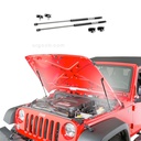 Warrior Products Hoodlift Support - Jeep Wrangler JK 