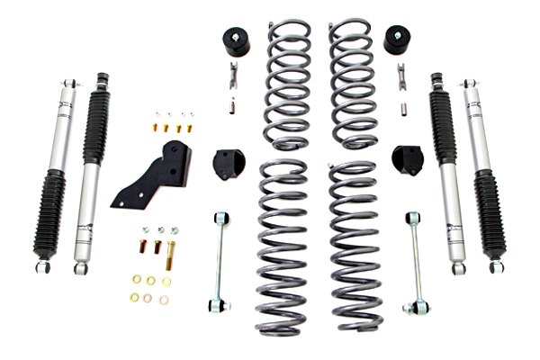 Rubicon Express 2.5 Inch Standard Coil Lift Kit with Mono Tube Shocks - Jeep Wrangler Unlimited JK 4-Door