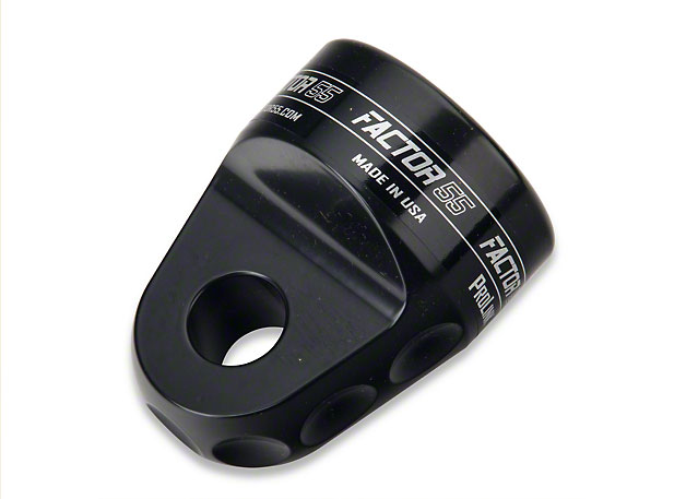 [F5500015-04] Factor 55 ProLink Loaded Winch Shackle Mount - Black