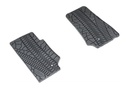 MOPAR Floor Slush Mats with Tire Tread Pattern (All Weather) - Front Set - Jeep Wrangler JK ( 2007 - 2013 )