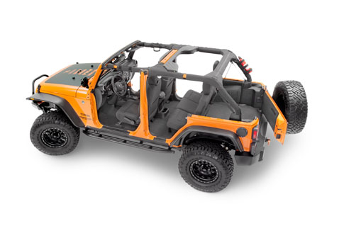Bedrug BedTred Floor Liner Combo Kit - Jeep Wrangler Unlimited JKU 4-Door ( 2011 - 2018 )