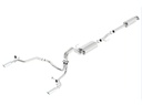 Borla (140615) S-Type Cat-Back Exhaust System (Single Split Rear Exit) - Ford F-150 ( 2015 - 2020 )