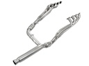 [48-44005-YC] aFe Power Twisted Steel Long Tube Headers &amp; Y-Pipe w/ Cats (Street) - Silverado/Sierra V8-5.3L ( 2014 - 2018 )