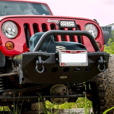 Smittybilt XRC M.O.D. Modular Center Section (Front Bumper + Bull Bar) - Jeep Wrangler JK