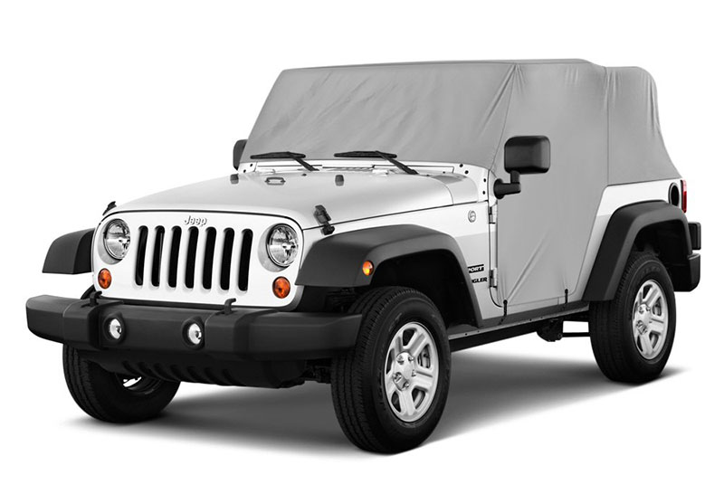 VDP Full Monty Cab Cover with Half Door Ears - Jeep Wrangler JK 2-Door