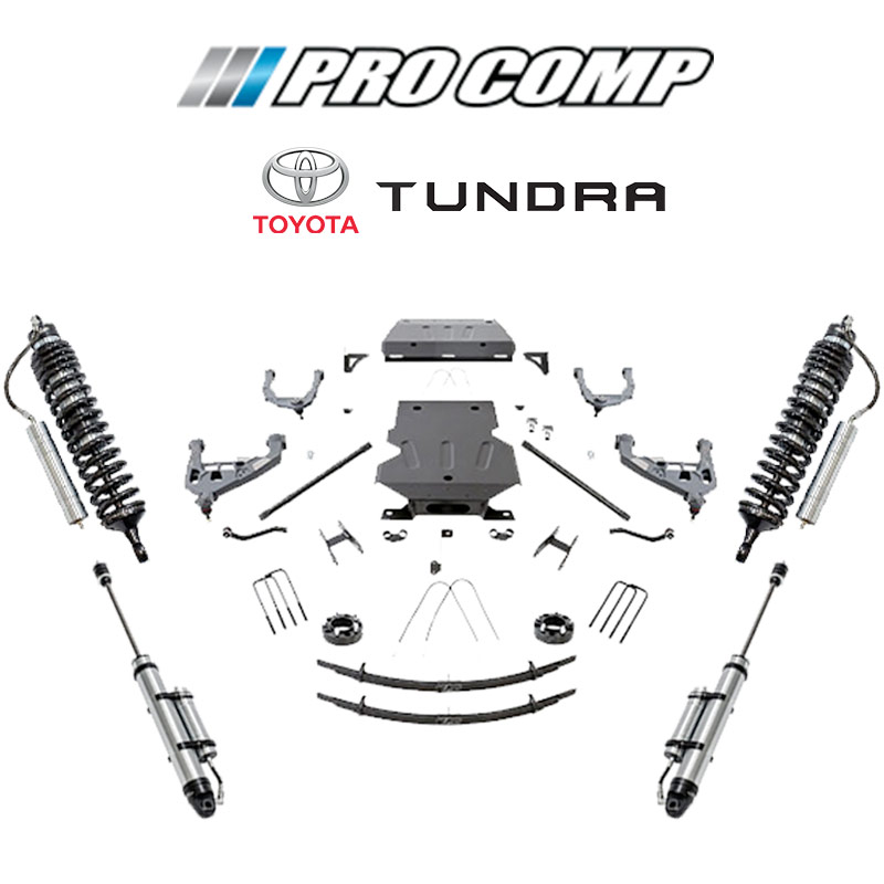 Pro Comp Pro Runner Long Travel 4&quot; Lift Kit with Coilover Bypass Shocks - Toyota Tundra ( 2014 - 2018 )
