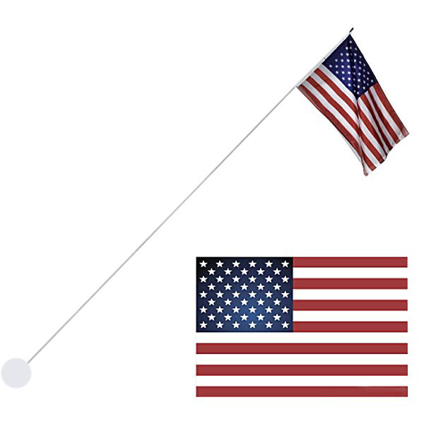 [SPF1000A] Gorilla Whips American Specialty Whip Flag with Pole