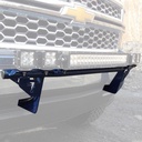 [C1430LD-TX] N-Fab Front Bumper Textured Black Light Bar with Multi-Mount (Up to 30&quot; LED Lights) - Chevy Silverado 1500 ( 2014 - 2018 ) 