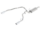 Borla (140307) S-Type Cat-Back Exhaust System (Single Split Rear Exit) - Ram 1500 5.7L V8 (2009-2018) / (2019-2022 Classic) Through Bumper