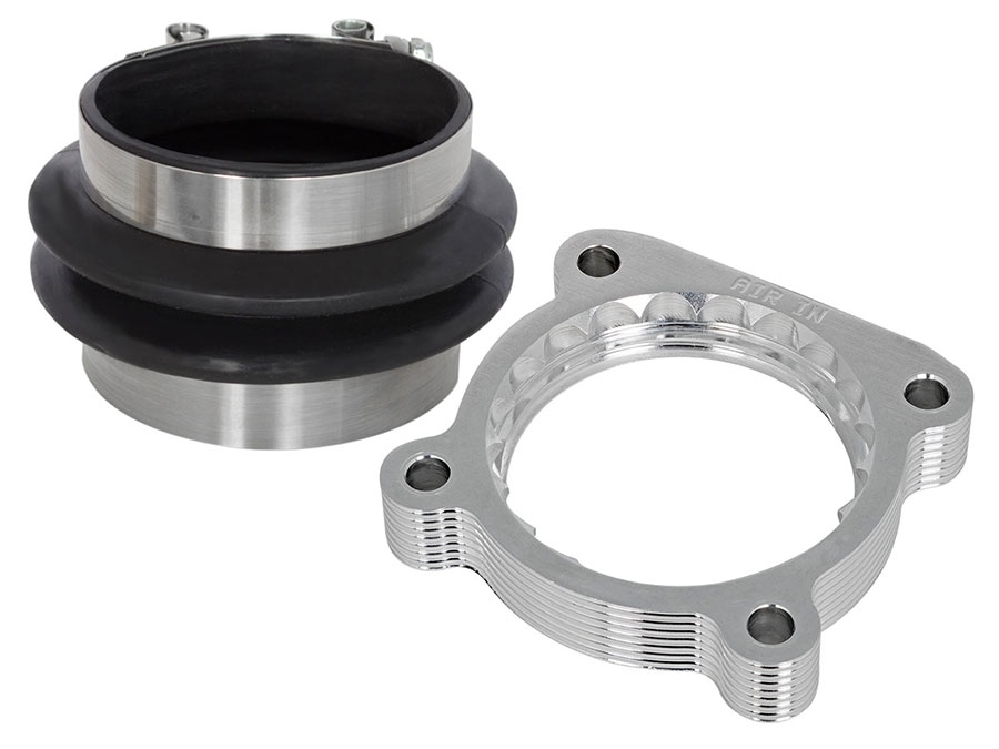 aFe Power Silver Bullet Throttle Body Spacer - Nissan Patrol (Y62) V8-5.6L (400 hp) (2010-2022)