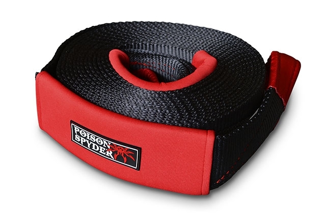 Poison Spyder 3 Inch, 30 Foot Recovery Strap - Universal