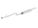 Borla (140479) &quot;Dirt Sport&quot; S-Type Cat-Back Exhaust System (Single Left Rear Exit) - Jeep Wrangler Unlimited JK 4-Door ( 2012 - 2018 )