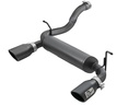 aFe Power Rebel Series 2.5&quot; 409 Stainless Steel Axle-Back Exhaust System 2 &amp; 4 DOORS - Jeep Wrangler JL V6-3.6L (2018-2024)