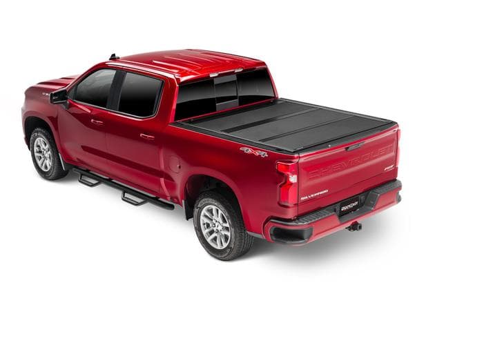 UnderCover ArmorFlex Hard Folding Tonneau Cover (Short Bed) - Silverado/Sierra ( 2014 - 2018 )
