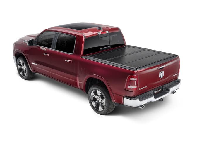 UnderCover Flex Hard Folding Tonneau Cover w/out RamBox w/out Multifunction Tailgate (Short Bed) - Ram 1500 (2019-2022)