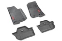 Mopar All-Weather Front &amp; Rear Floor Liner Mats - Jeep Wrangler JL 2-Door (2018-2022)