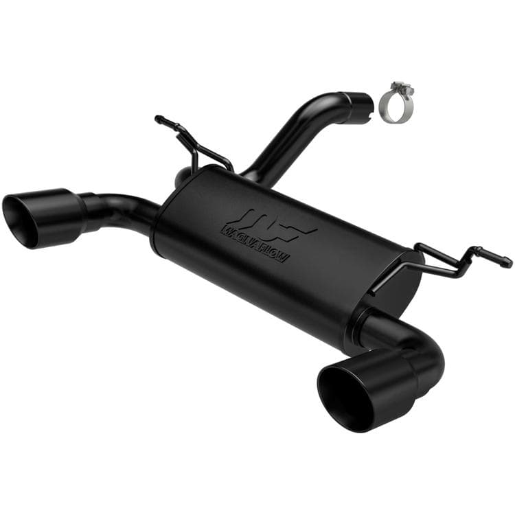 Magnaflow Street Series 2.5&quot; Stainless Steel Axle-Back Exhaust System - Jeep Wrangler JL 3.6L (2018-2022) 